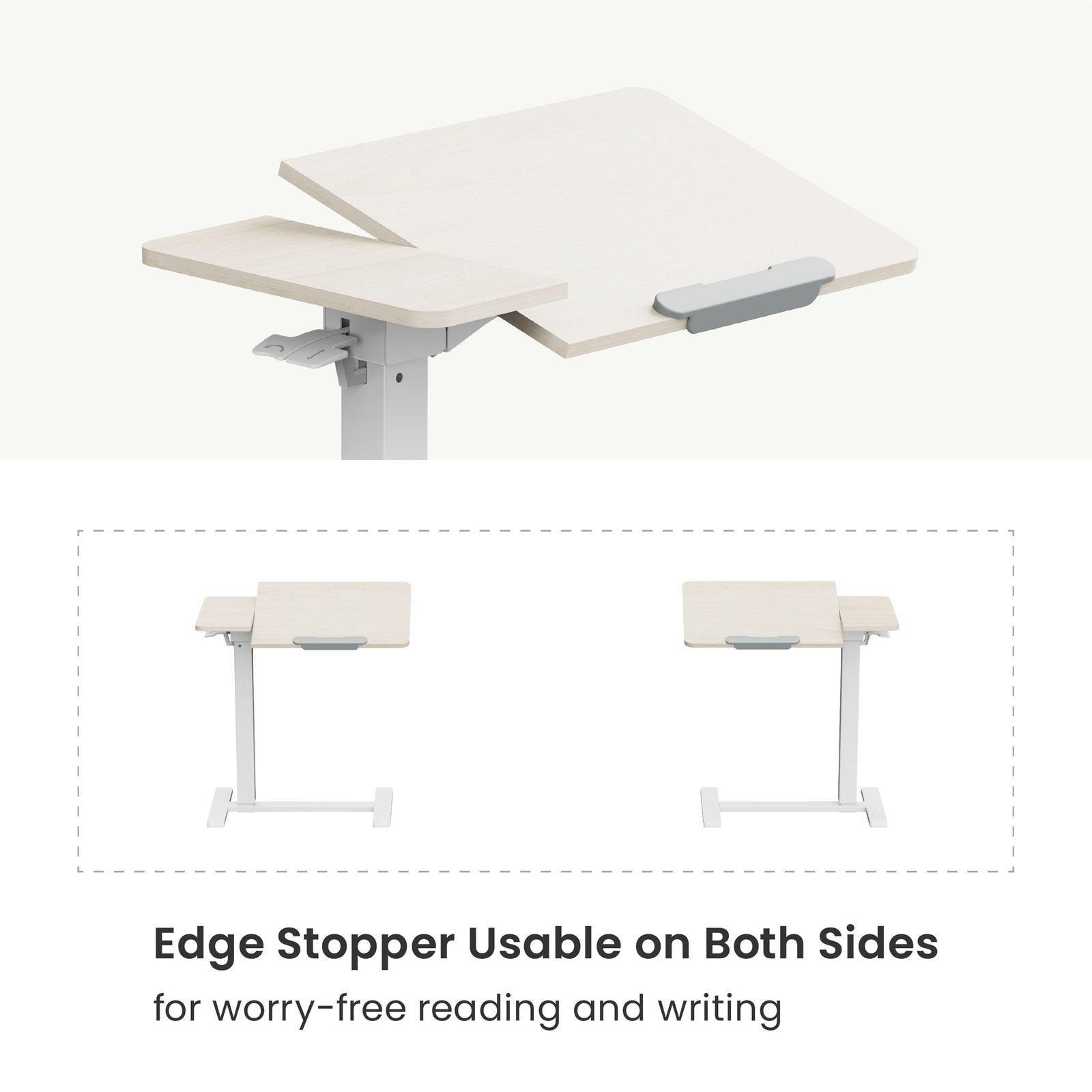 שולחן צד מתכוונן דגם FMT02-03 מבית LUMI צבע שחור – תמונה 3